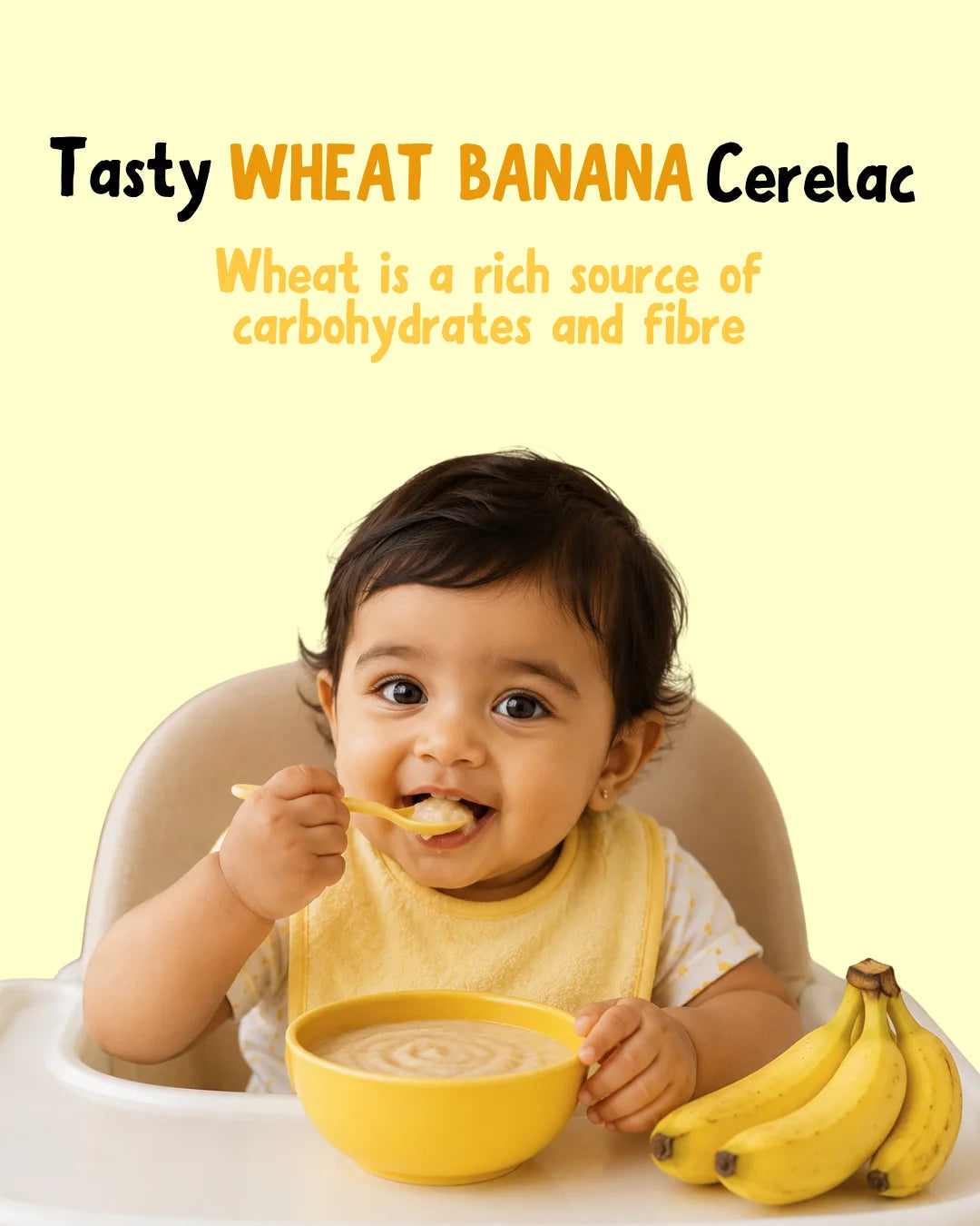 Wheat Banana Baby Cereal